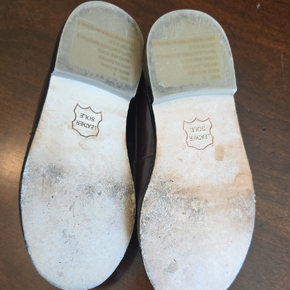 Classic Brown Kids Penny Loafers - Picture 3 of 4